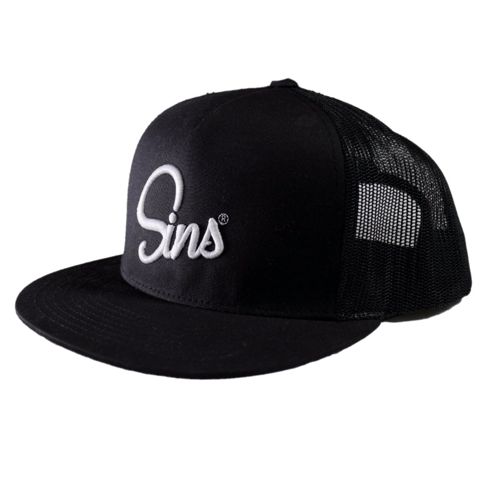 SINS TRUCKER HAT PUFF EMBROIDERY