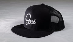 Sins Logo Hat Puff Embroidery by Johnny Sins and Kissa Sins