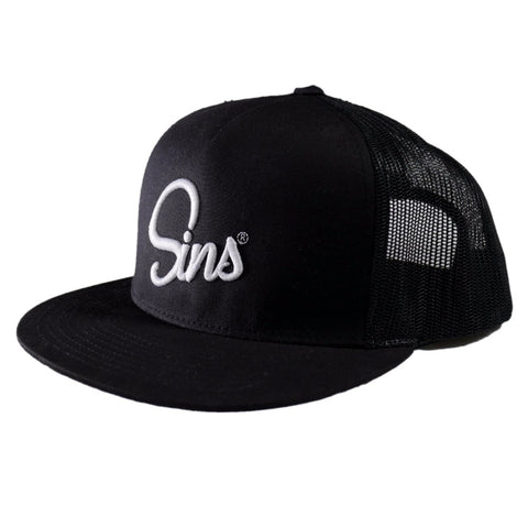 SINS TRUCKER HAT PUFF EMBROIDERY