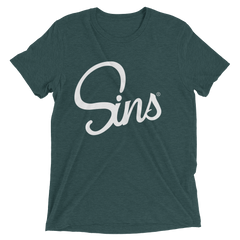 TRI-BLEND SINS LOGO T-SHIRT