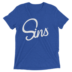 TRI-BLEND SINS LOGO T-SHIRT