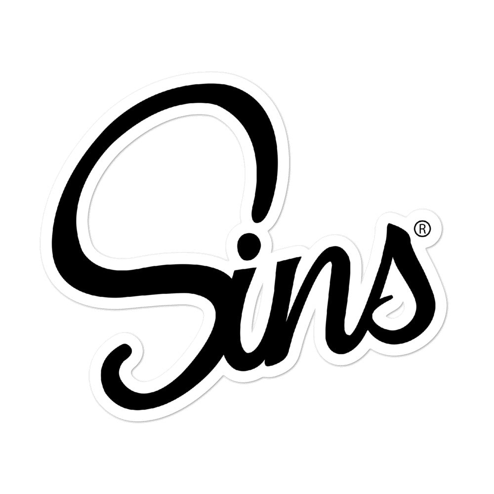 Sins Stickers