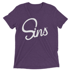 TRI-BLEND SINS LOGO T-SHIRT