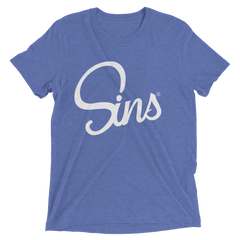 TRI-BLEND SINS LOGO T-SHIRT
