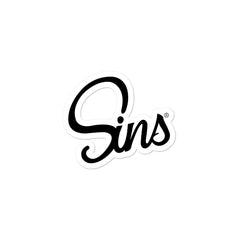 Sins Stickers