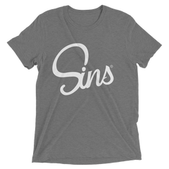 TRI-BLEND SINS LOGO T-SHIRT